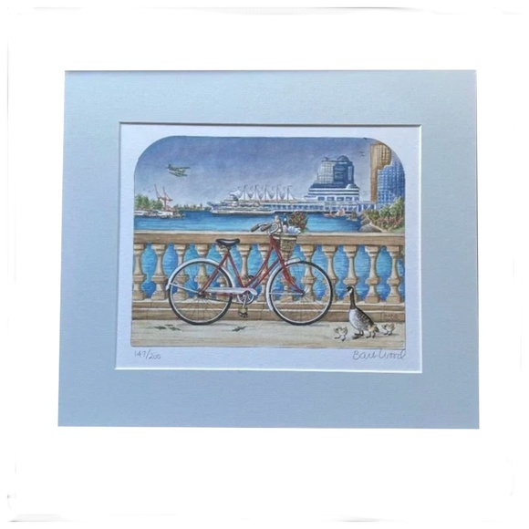 🇨🇦 Vancouver Watercolour | 12.5"D x 14.5"W - Picture 9 of 9